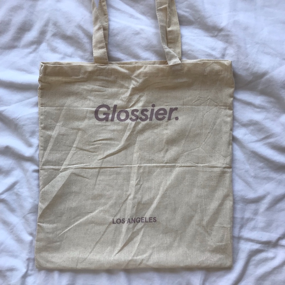 Glossier LA reusable tote